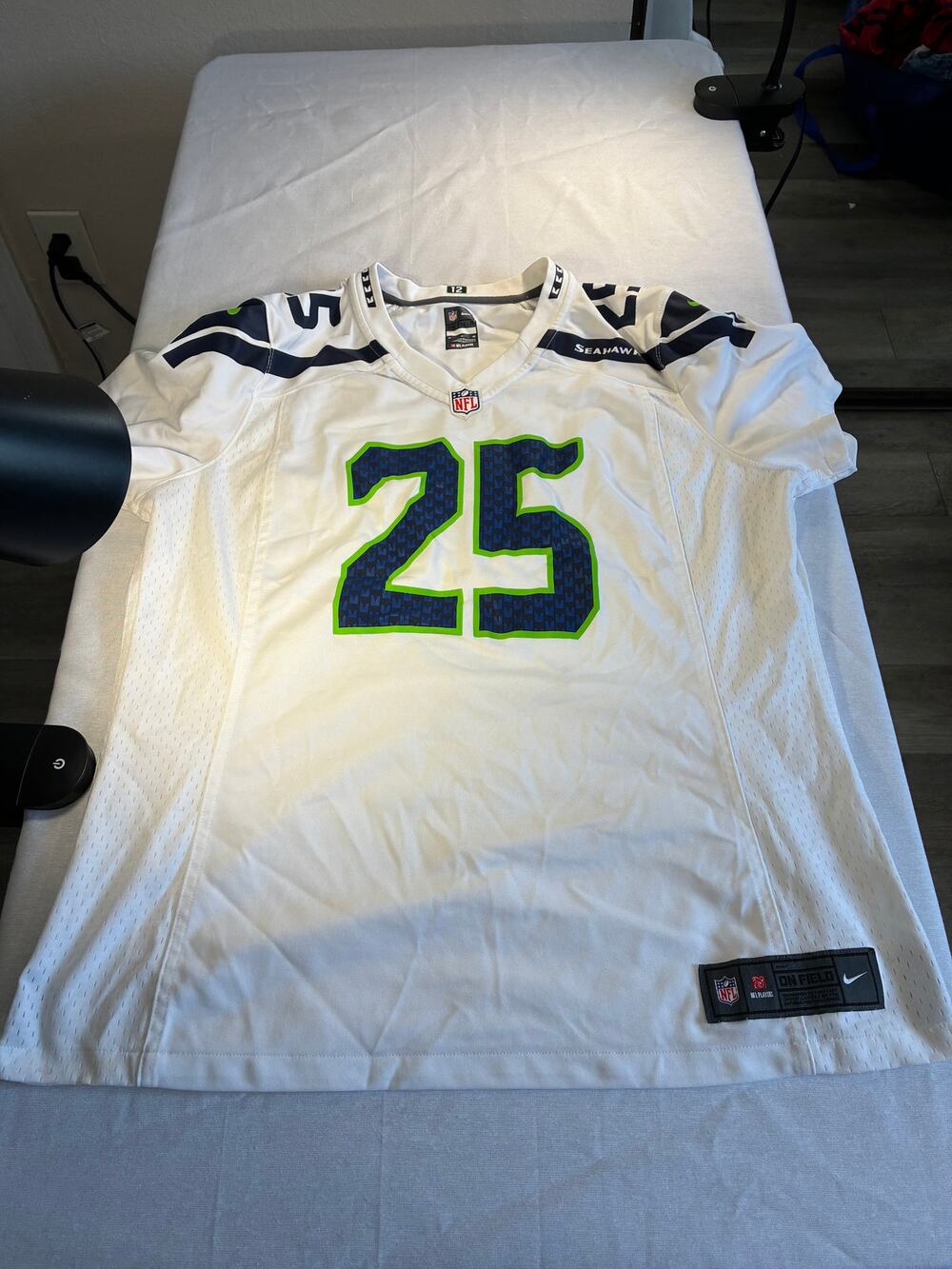 Nike Seattle Seahawks Richard Sherman #25 Jersey Size XL White NFL